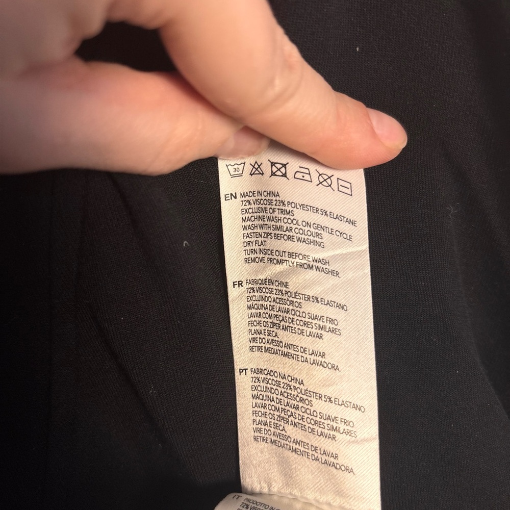 Varley DoubleSoft Black Half Zip Pullover Sweatsh… - image 5